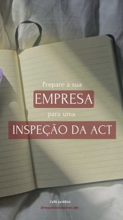Uma inspeção da ACT raramente começa com um grande problema.

Na maioria das vezes começa com pequenos detalhes que nunca foram revistos.👇🏼

📍Contratos que já não refletem as funções exercidas.

📍Diferenças salariais difíceis de justificar.

📍Férias marcadas sem cumprir totalmente as regras legais.

📍Ou obrigações de saúde e segurança no trabalho que ficaram para “quando houver tempo”.

O problema é que, numa fiscalização, esses detalhes deixam de ser operacionais…e passam a ser jurídicos.⚠️

E quando isso acontece, o impacto pode ir muito além de uma coima: tempo perdido, desgaste interno e exposição desnecessária para a empresa.

Preparar a empresa para uma inspeção da ACT não é esperar que ela aconteça.

👉🏼É garantir, antes, que as bases estão sólidas.

Se quer perceber se a sua empresa está realmente preparada para uma fiscalização, procure um advogado qualificado para que possam analisar os pontos críticos da sua organização.