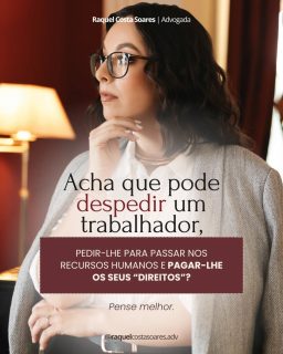“Pode arrumar as suas coisas e passar nos recursos humanos para lhe fazerem as contas e lhe pagarem os seus direitos.” 🗯️
Muitos despedimentos começam exatamente assim.
Mas no Direito do Trabalho português, o despedimento com justa causa não começa com uma decisão: começa com um procedimento disciplinar.
Nota de culpa.
Direito de defesa.
Análise de prova.
Decisão fundamentada.
⚠️Ignorar estes passos não torna a situação mais simples para o seu negócio, acredite. Apenas torna o risco - e o custo! - maior.
Gerir pessoas implica, por vezes, tomar decisões difíceis.
E nessas alturas, o enquadramento jurídico faz toda a diferença entre uma decisão segura e um problema laboral.
No nosso LinkedIn partilhamos regularmente conteúdos práticos para empresários e gestores que querem liderar equipas com mais segurança jurídica e menos conflitos.
👉 Pode acompanhar-nos também por lá.
Porque quando se trata de relações laborais, prevenir é sempre melhor do que remediar.
